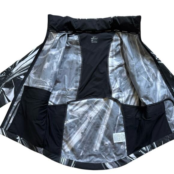 Nike Shield full zip hooded running jacket womens XS black white windbreaker - Picture 5 of 8